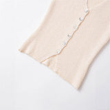 Spring New Style Round Neck Solid Color Loose Design Unique Temperament Knitwear - V.I.P Digital Presence