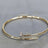 Precision Thick Plating Head and Tail Diamond Fashion Three-Circle Full Diamond Couple Bracelet - V.I.P Digital Presence