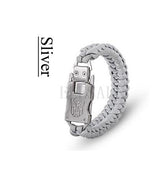 Outdoor Survival Multi Functional EDC Tactical 7 Core Umbrella Rope Bracelet