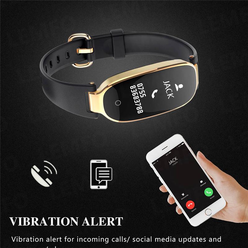 S3 Color Bracelet Fashion Wrist Smart Band Bracelet Girl Women Heart Rate Monitor Lady Female Fitness Tracker Wristband - V.I.P Digital Presence