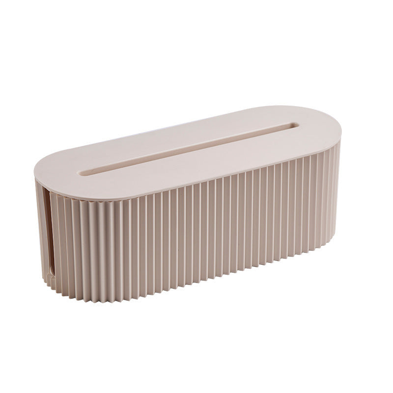 Cable management organizer box, an accessory for power strips and home - office power cables - V.I.P Digital Presence