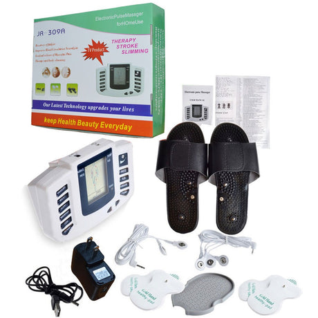 Digital meridian massager with foot therapy shoes Electronic acupuncture massager electrotherapy instrument - V.I.P Digital Presence