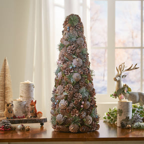 PINE CONE TABLE TOP TREE - V.I.P Digital Presence