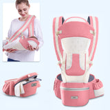 Portabebés ergonómico de 0 a 48 meses, 3 en 1, con asiento frontal, tipo canguro
