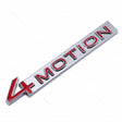 Applicable to Volkswagen Tanyue x 4WD 4MOTION car logo new tail logo 3D three-dimensional letter logo car modification label - V.I.P Digital Presence