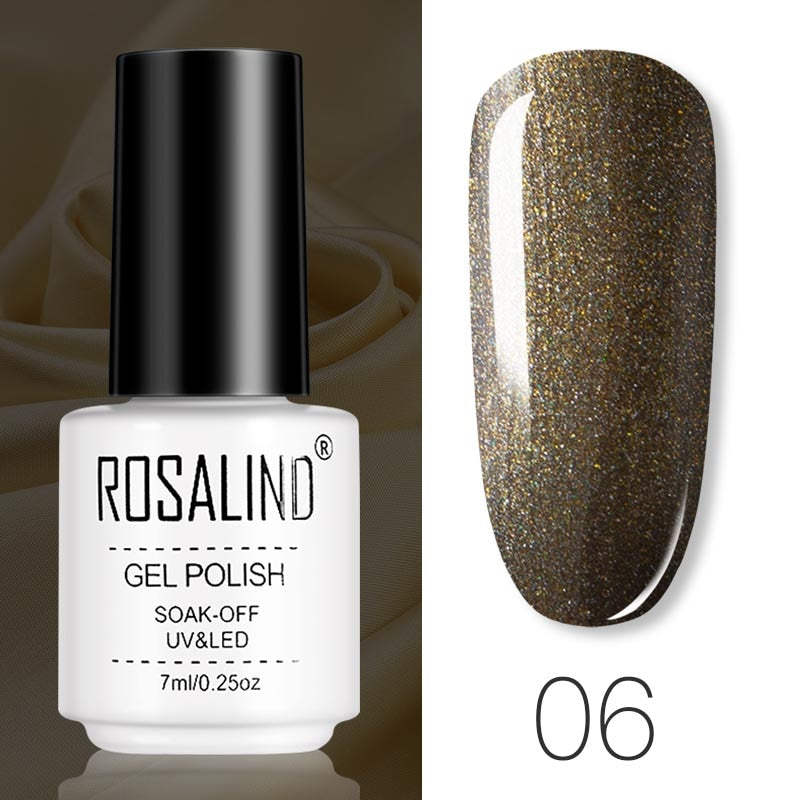 ROSALIND Gel Polish Set Manicure for Nails Semi Permanent Vernis top coat UV LED Gel Varnish Soak Off Nail Art Gel Nail Polish - V.I.P Digital Presence