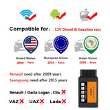 Universal OBD2 WIFI ELM327 V 1.5 Scanner for iPhone IOS Auto OBDII Scan Tool OBD 2 ODB II ELM 327 V1.5 WI-FI ODB2 - V.I.P Digital Presence