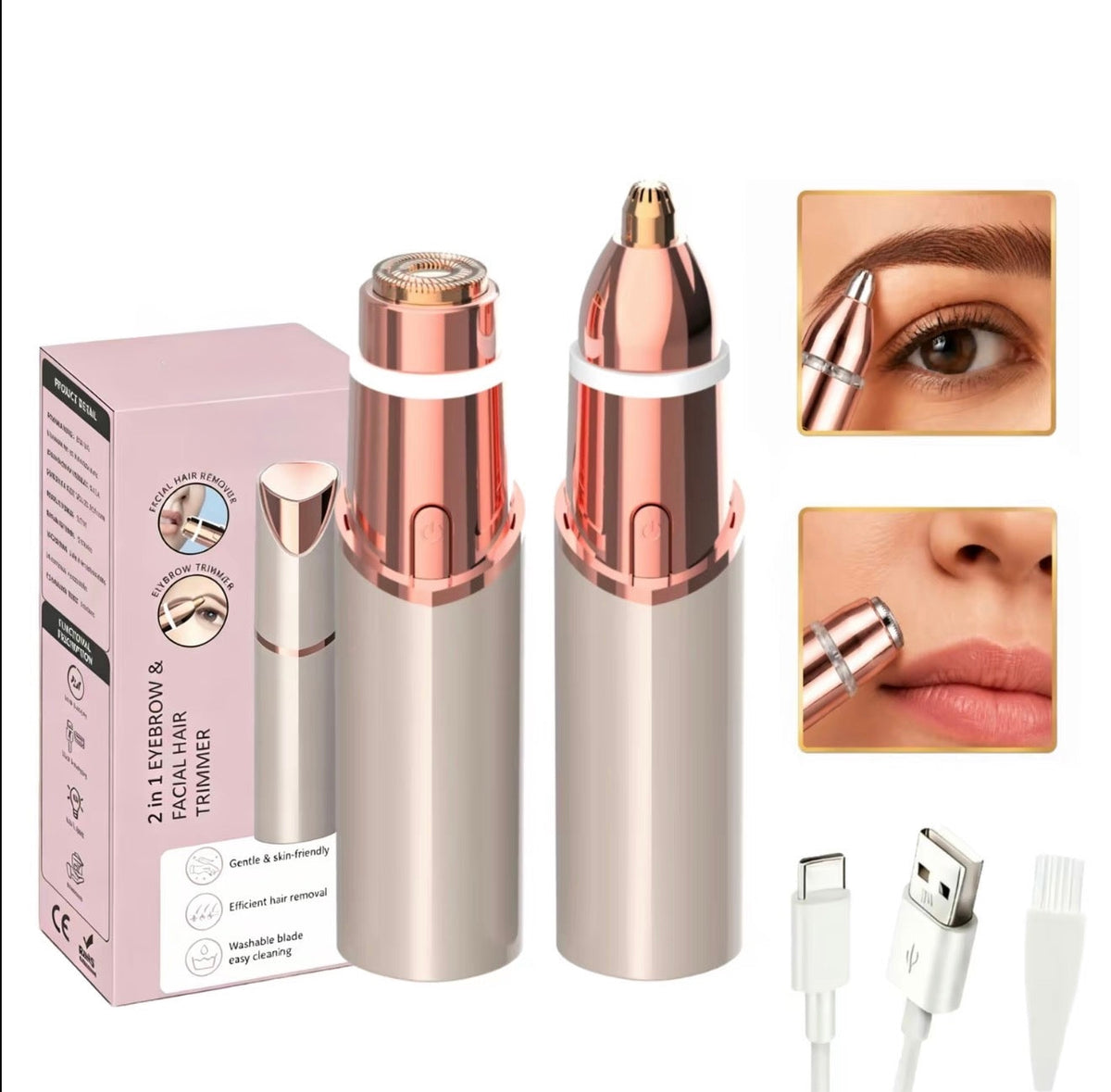 GlowTrim Facial Trimmer