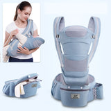 Portabebés ergonómico de 0 a 48 meses, 3 en 1, con asiento frontal, tipo canguro