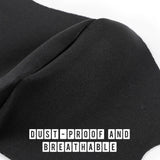 1PC Mouth Mask PM2.5 Anti Haze Black Dust Mask Nose Filter Windproof Muffle Bacteria Fabric Cloth Respirator Face Care - V.I.P Digital Presence
