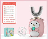 Smart U 360 Degrees Kids Sonic Electric Toothbrush Silicon USB Automatic Ultrasonic Teeth Tooth Brush Cartoon Pattern Children - V.I.P Digital Presence