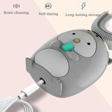 Smart U 360 Degrees Kids Sonic Electric Toothbrush Silicon USB Automatic Ultrasonic Teeth Tooth Brush Cartoon Pattern Children - V.I.P Digital Presence