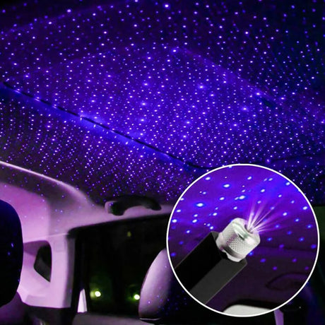 Mini LED Car Roof Star Night Light Projector Atmosphere Galaxy Lamp USB Decorative Lamp Adjustable Car Interior Decor Light - V.I.P Digital Presence