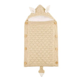 Baby Sleep Bag Newborn Sleepsack Warm Knitted Stroller Sleep Sack Toddler Knit Swaddling Blanket  for 1-12Months - V.I.P Digital Presence