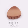 Korean Fashion Design Women Hair Claw Solid Color Hair Crab Retro Square Scrub Hair Clips - V.I.P Digital Presence