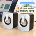 Mini Computer Speaker USB Wired Speakers 3D Stereo Sound Surround Loudspeaker For PC Laptop Notebook Not bluetooth Loudspeakers - V.I.P Digital Presence