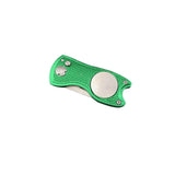 Herramienta plegable para sacar divots de golf con herramienta para pelotas de golf, limpiador de surcos, material de entrenamiento de golf, accesorios de golf, tenedor para putting green.