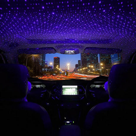 Mini LED Car Roof Star Night Light Projector Atmosphere Galaxy Lamp USB Decorative Lamp Adjustable Car Interior Decor Light - V.I.P Digital Presence