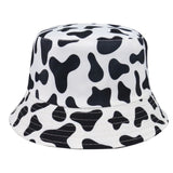 FOXMOTHER New Fashion Reversible Black White Cow Pattern Bucket Hats Fisherman Caps For Women Gorras Summer - V.I.P Digital Presence