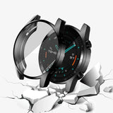 TPU Case for Huawei watch GT 2 46mm strap band Watch GT / GT2 46 mm soft Plated All-Around Screen Protector cover bumper Cases
