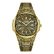 Fashion quartz watch men Brand ONOLA luxury Retro golden stainless steel watch men gold mens watch reloj hombre - V.I.P Digital Presence