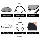 Portable Adults Neck Hammock Set Office Neck Rest Stretcher Relieves Travel Memory Foam Pillow + Mask Accessories Neck Hammock - V.I.P Digital Presence