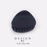 Korean Fashion Design Women Hair Claw Solid Color Hair Crab Retro Square Scrub Hair Clips - V.I.P Digital Presence