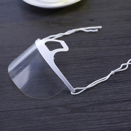 Transparent Catering Mask Anti Fog Catering Food Hotel Plastic Kitchen Restaurant Smile Mouth Masks - V.I.P Digital Presence