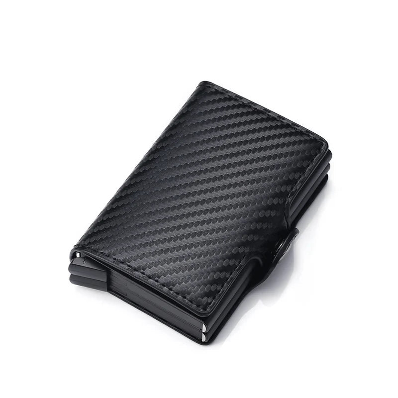 Carbon Fiber Leather Men Wallet Money Bag - V.I.P Digital Presence