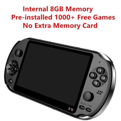 Newest 5.1 inch Handheld Portable Game Console Dual Joystick 8GB preloaded 1000 free games support TV Out video game machine - V.I.P Digital Presence