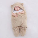 Baby Sleeping Bag Ultra-Soft Fluffy Fleece Newborn Receiving Blanket Infant Boys Girls ClothesSleeping Nursery Wrap Swaddle - V.I.P Digital Presence