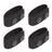 4Pcs/Set Tactical Belt Buckle Police Military Accessory Double Snaps Nylon Tactical Belt Loop Holder Keeper - V.I.P Digital Presence