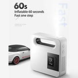 12V Mini Car Air Compressor Tire Inflatable Air Pump Portable Inflator Pump Electric Intelligent Car Tire Inflator - V.I.P Digital Presence