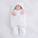 Baby Sleeping Bag Ultra-Soft Fluffy Fleece Newborn Receiving Blanket Infant Boys Girls ClothesSleeping Nursery Wrap Swaddle - V.I.P Digital Presence