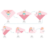 Kangobaby 2pcs/Set Soft Bamboo Cotton Baby Blanket - V.I.P Digital Presence