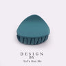 Korean Fashion Design Women Hair Claw Solid Color Hair Crab Retro Square Scrub Hair Clips - V.I.P Digital Presence