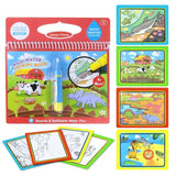 8 styles Magic Water Drawing Book Coloring Doodle - V.I.P Digital Presence