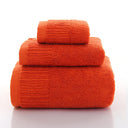 Juego de toallas de baño de algodón grueso, toalla de mano, toalla facial y toallas de baño para adultos, 10 colores, 100% algodón