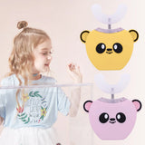 Smart U 360 Degrees Kids Sonic Electric Toothbrush Music Silicon Automatic Ultrasonic Teeth Tooth Brush Cartoon Pattern Children - V.I.P Digital Presence
