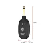 UHF Guitar Wireless System Transmitter Receiver Built-in Rechargeable Built- in Rechargeable wireless guitar transmitter - V.I.P Digital Presence