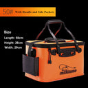 Portable EVA Fishing Bag Collapsible Fishing Bucket Live Fish Box Camping Water Container Pan Basin Tackle Storage Bag - V.I.P Digital Presence