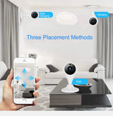 Home Security Camera Baby Monitor Smart WiFi Camera Bebe Audio Record Surveillance HD Mini CCTV IP Camera Wireless 720P - V.I.P Digital Presence
