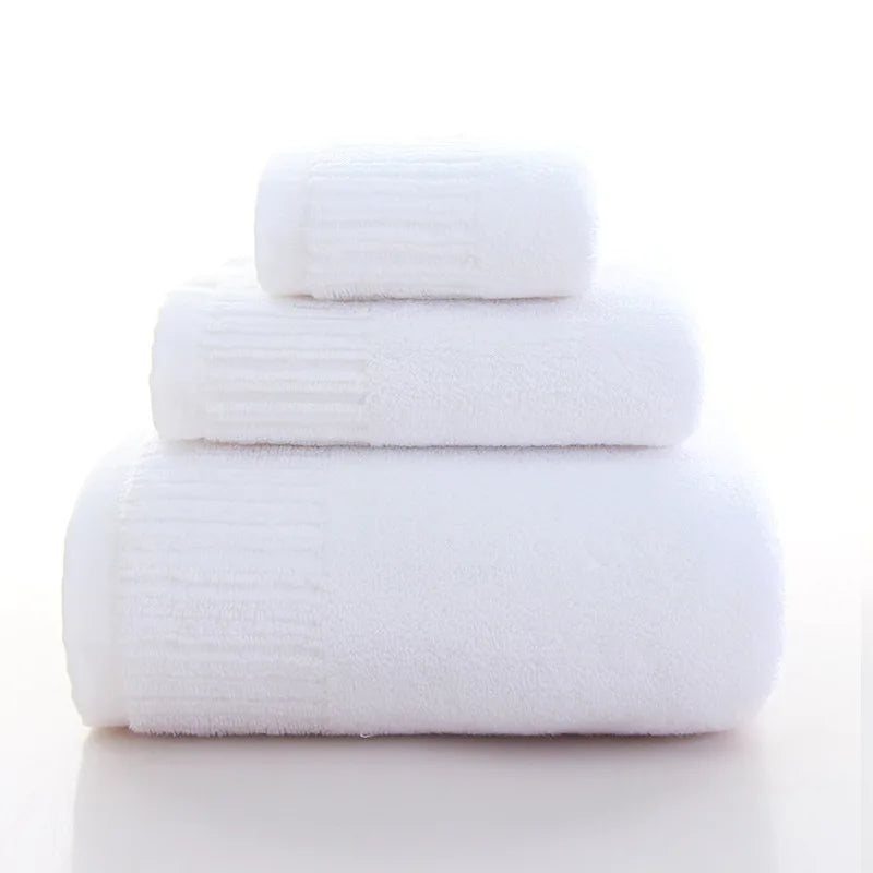 Juego de toallas de baño de algodón grueso, toalla de mano, toalla facial y toallas de baño para adultos, 10 colores, 100% algodón