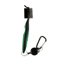 Cepillo para palos de golf, cepillo de limpieza de ranuras de golf de dos lados, kit limpiador de ranuras para bolas de wedge y putter de golf, herramienta de limpieza, accesorios de golf