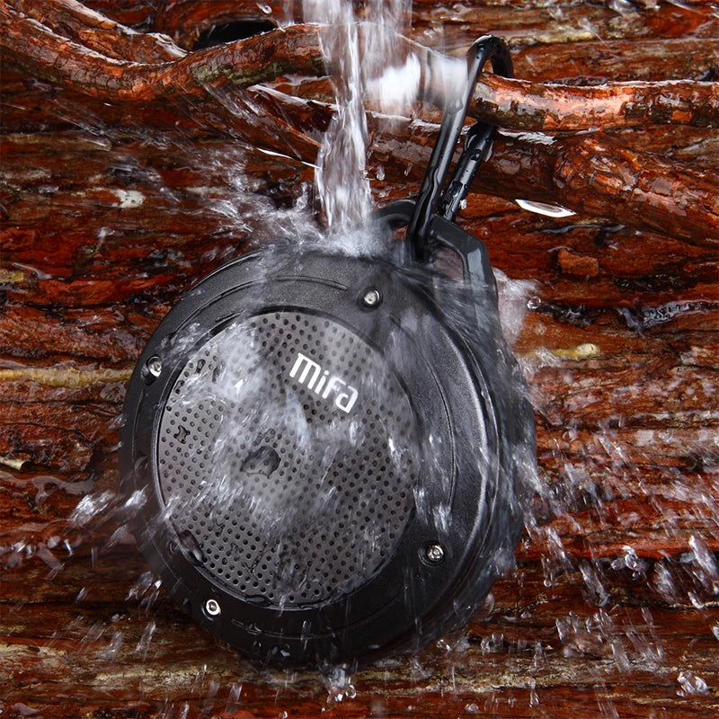 MIFA F10 Outdoor Wireless Bluetooth Stereo Portable Speaker Built-in mic Shock Resistance IPX6 Waterproof Speaker with Bass - V.I.P Digital Presence