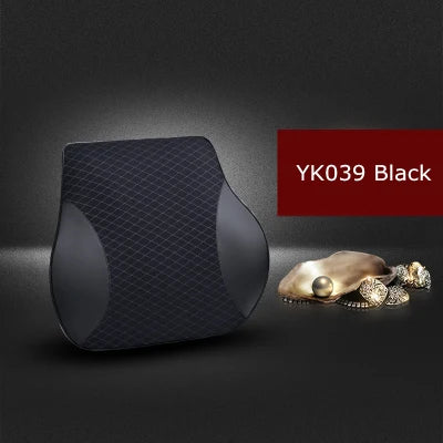 1PCS memory foam cute car seat headrest pillow solid for the neck rest waist back support cushion set pillows auto accessories - V.I.P Digital Presence