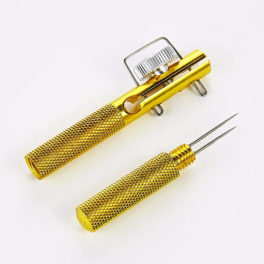 Full Metal Fishing Hook Knotting Tool & Tie Hook Loop Making Device & Hooks Decoupling remover Carp Fishing Accessory - V.I.P Digital Presence