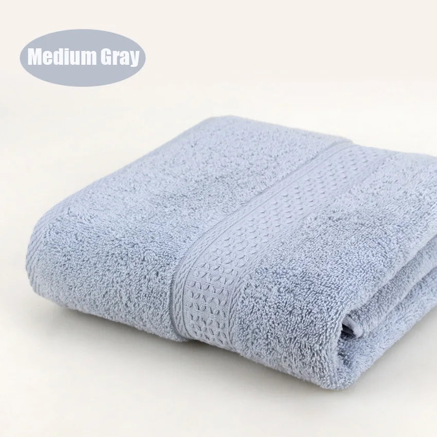 Toalla de baño grande súper absorbente de algodón puro