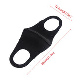 1PC Mouth Mask PM2.5 Anti Haze Black Dust Mask Nose Filter Windproof Muffle Bacteria Fabric Cloth Respirator Face Care - V.I.P Digital Presence