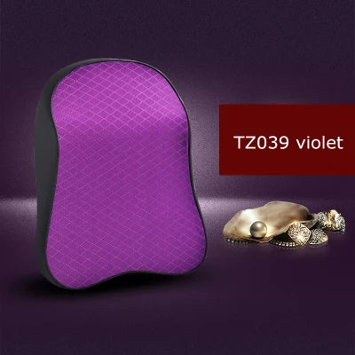 1PCS memory foam cute car seat headrest pillow solid for the neck rest waist back support cushion set pillows auto accessories - V.I.P Digital Presence